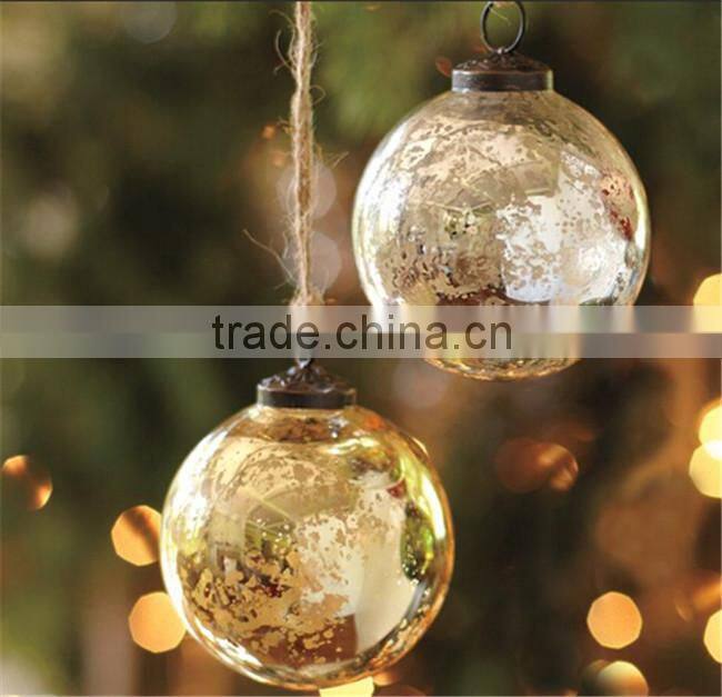 mercury or frosted glass Xmas balls deco wholesale