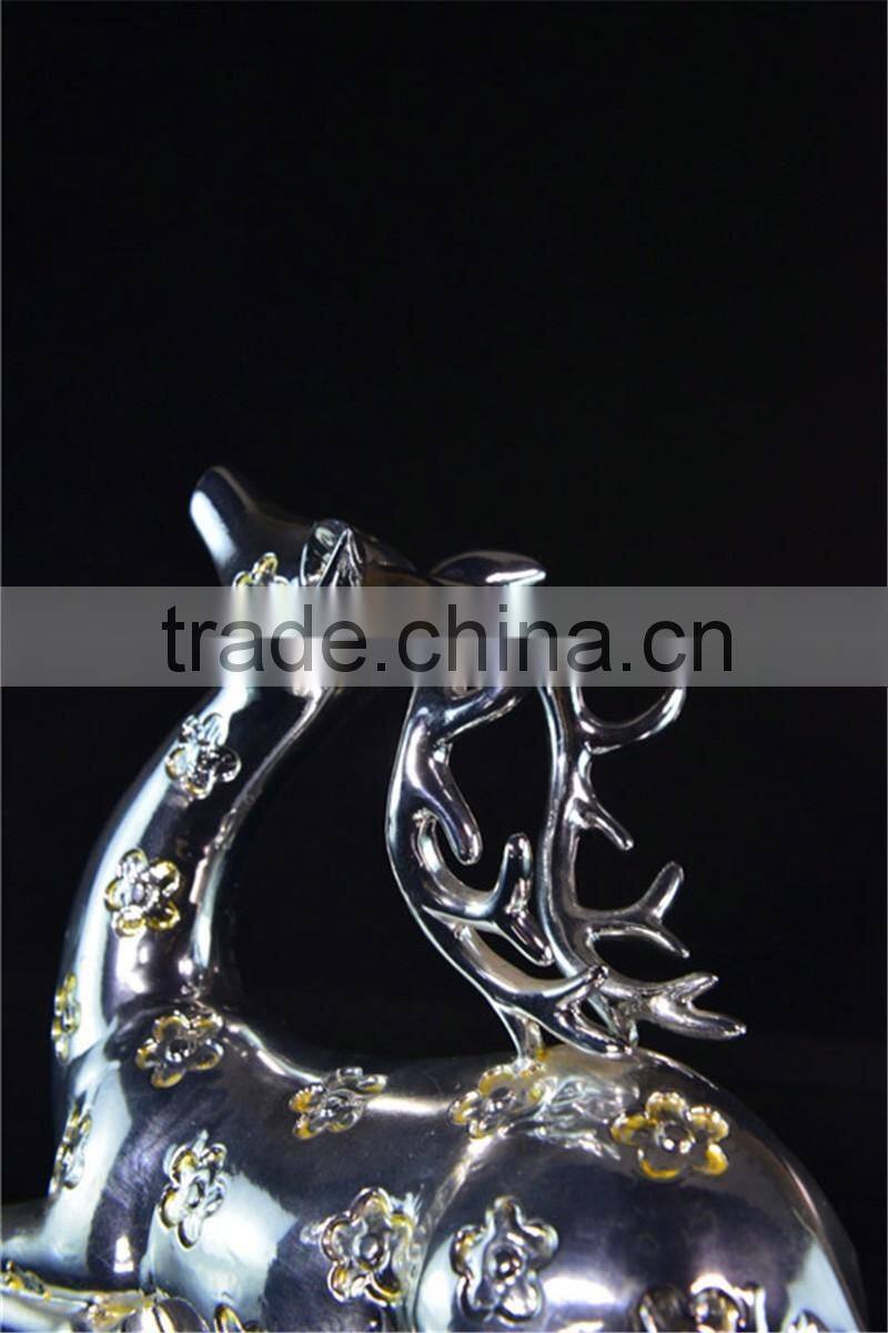 Deer Aircraft Decoration Sculpture Modern Statue Architectural Model monument souvenir