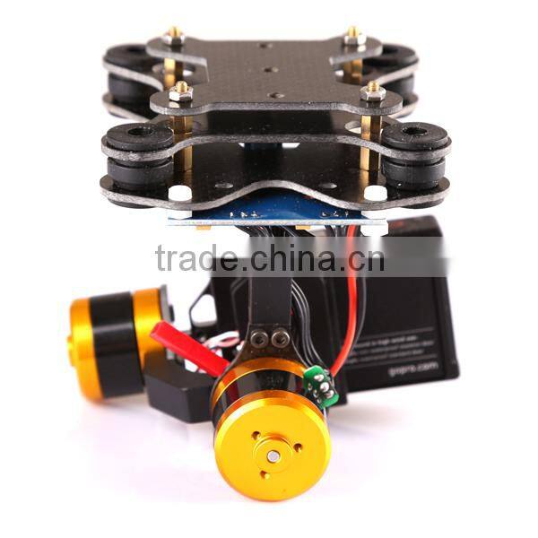 Poplar FPV 2 Axis Brushless Gimbal With Controller For DJI Phantom GoPros 3