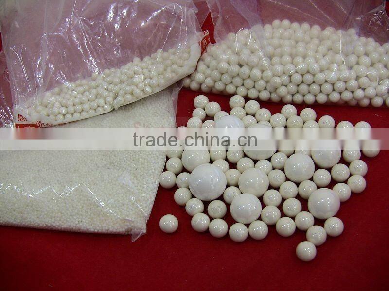 WEAR RESISTING YTTRIUM STABILIZED ZIRCONIA GRINDING MEDIA BEADS USED IN MILLING INKING PRINTING