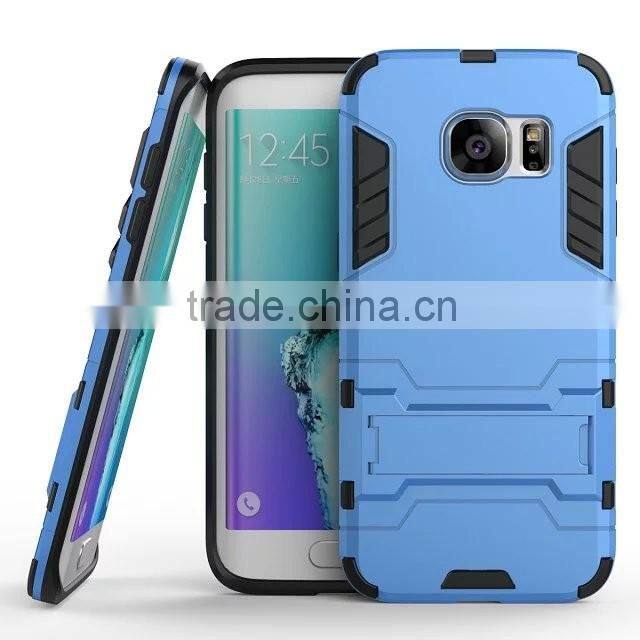 For SAMSUNG on5 on7 s5 s6 A7 A8 A9 A9 Pro s7 edge s7 PC+TPU 2 in 1 Dual Combo Shield Case Armor Case Hybrid Kickstand Cover Case