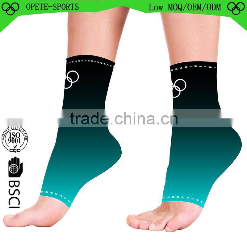 Elastic Compression Ankle Support Brace Sports Wrap Relief Pain Foot Sleeve