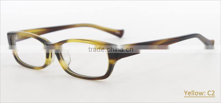New fashion acetate cool men glasses frames with clear lenses for myopia