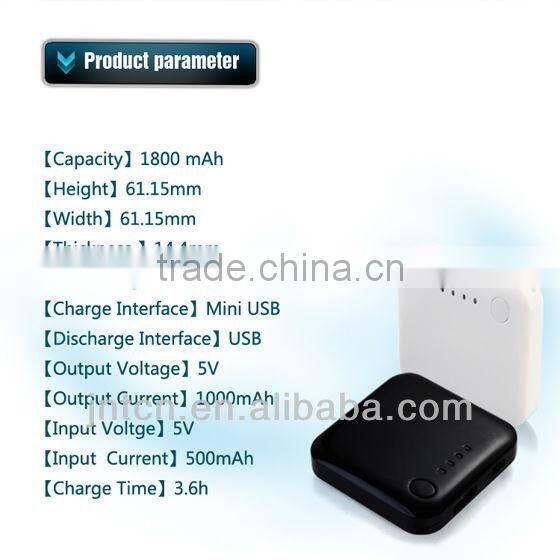 pocket emergency mobile phone power bank charger for Android phones with CE,RoHs MP004