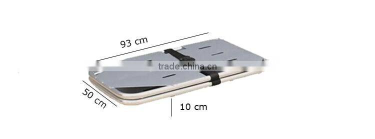 Accommodate patients with bone injuries of pure aluminum alloy stretcher