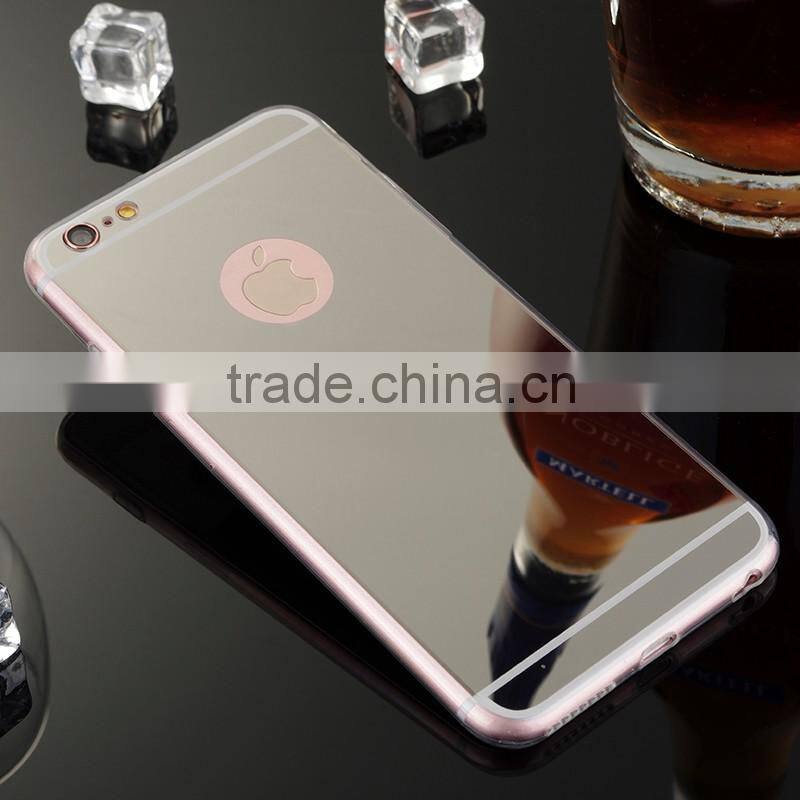 TPU SOFT Waterproof phone case Manufacturer Mirror Case For Iphone 6