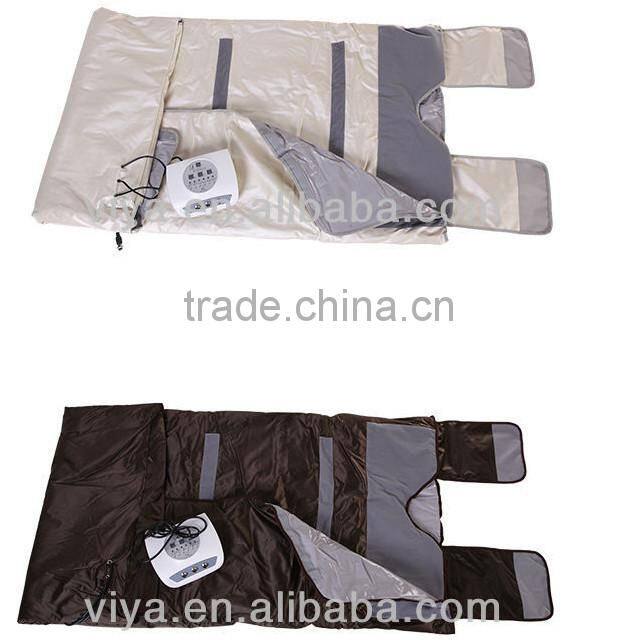 VY-1200 Carbon fiber infrared heating 3 zones slimming blanket