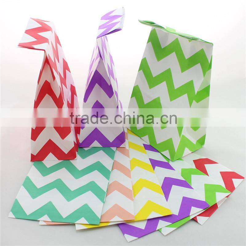 Paper Stand Up Bags Kids Birthday Party Supplies Paper Lolly Loot Bags packaging bags