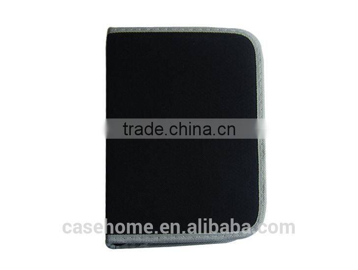 Customized pu leather repair tool bag with zipper,PU leather bag for maintenance tool