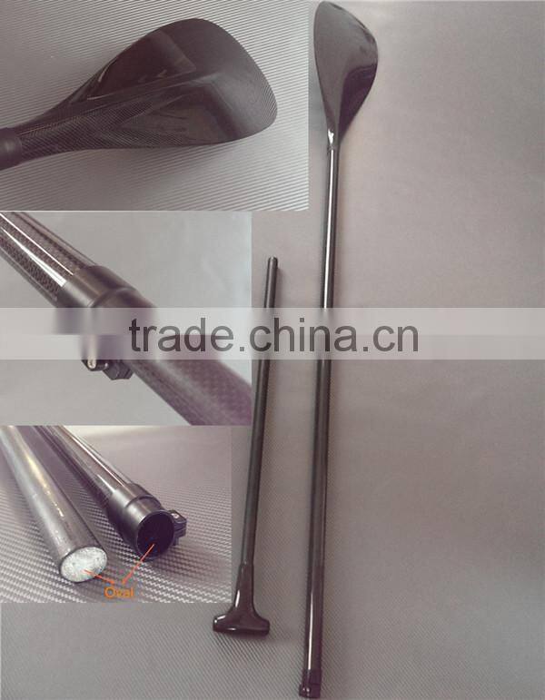 2016 Hot sale high quality adjustable carbon fiber sup paddle made in Weihai