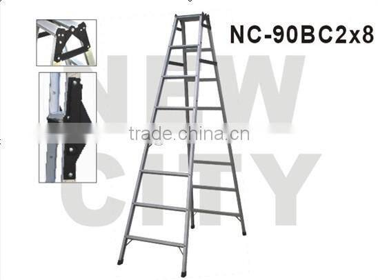 Aluminum lightweight folding step ladder NC-90BC2X4