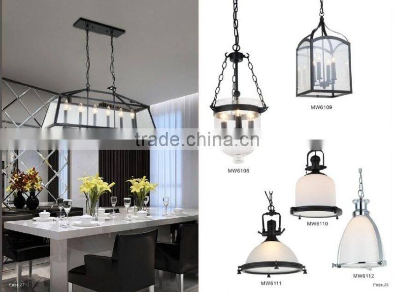 Iron Edison Bulb Suspended Pendant Light