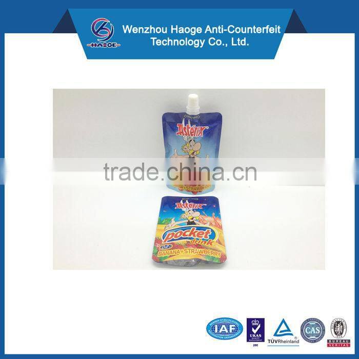 Standup aluminum foil bag