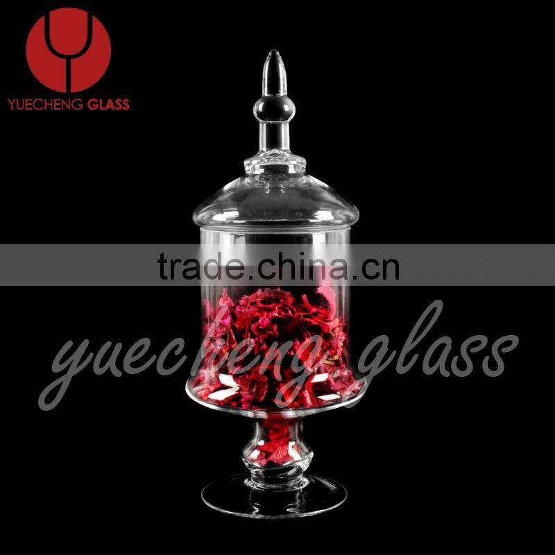 Tableware food container glass jar for candy