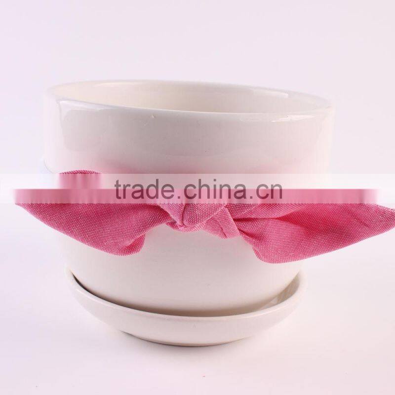 Hot-sales children small bow Headband girl elastic Headband Toddler fabric bow Headband wh-1784