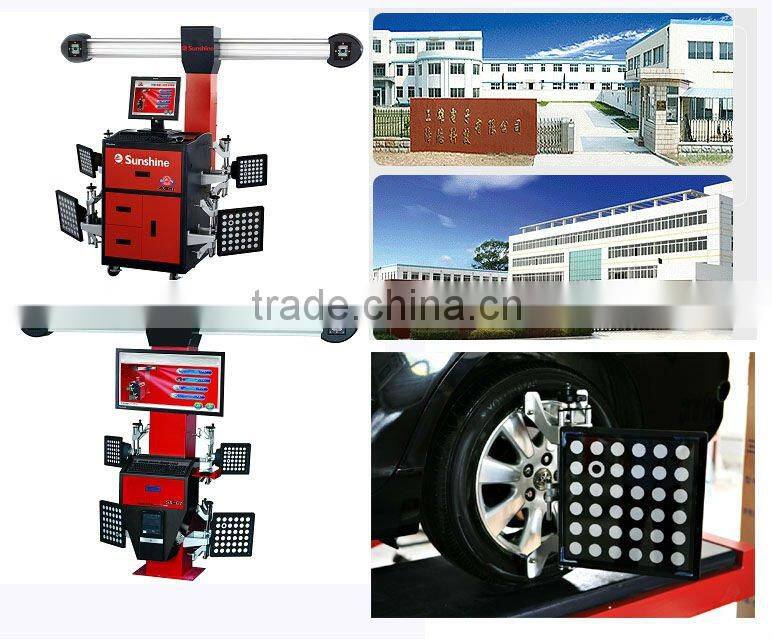 @high accuracy 3d wheel alignment /3D wheel aligner manufacture