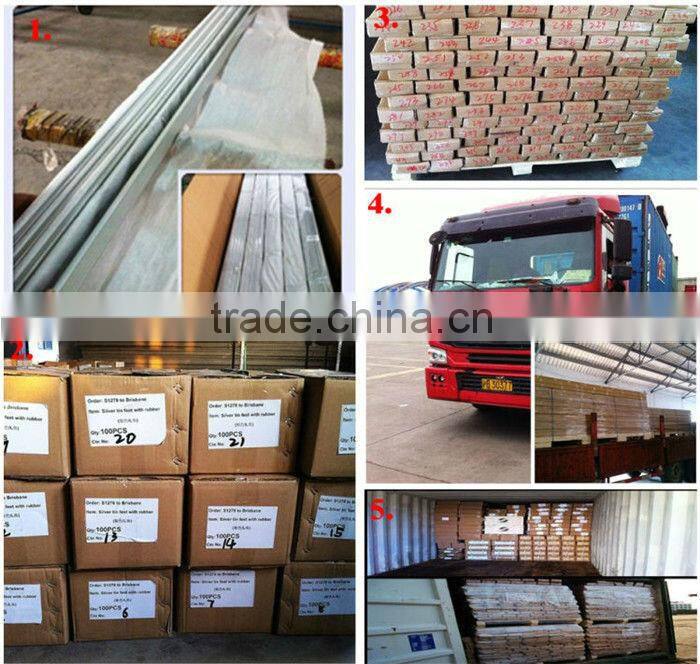 Aluminum Alloy Material aluminum wardrobe door profile