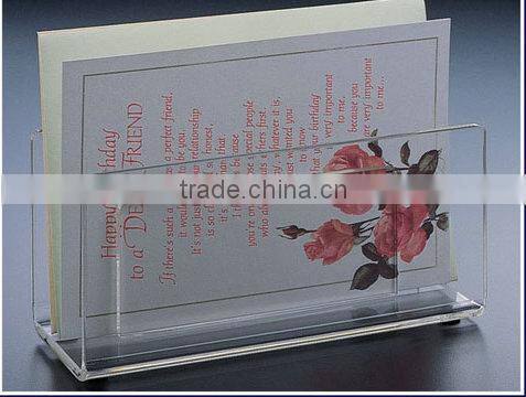 2015 new acrylic card holder&organizer, high quality elegant organizer, acrylic box