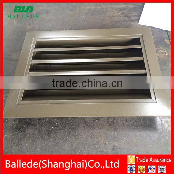 Drainable Blade Louvers