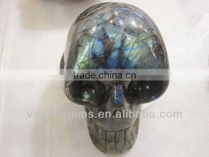 gemstone Carved Skull