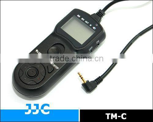 JJC TM-C digital time lapse intervalometer remote for CANON RS-60E3/PENTAX CS-205/CONTAX LA-50 for Canon 550D,600D,650D,1000D