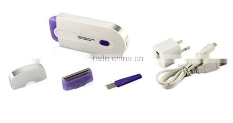 2016 New Safty hair remover Rechargeable Hair Removal System for Face & Body