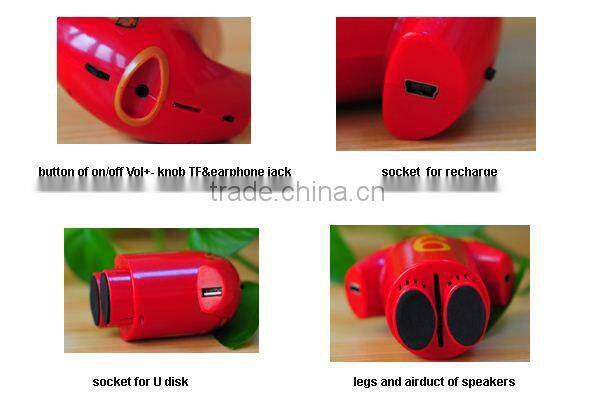 mini bluetooth speaker with fm radio mini digital speaker USB mini speaker