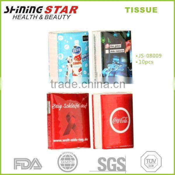 Cleaning individual pack wet wipes roll