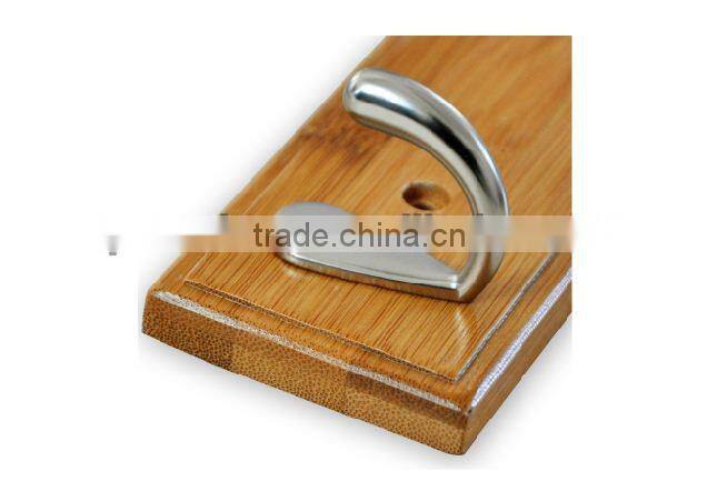 Beautiful Solid Easy To Clean Bamboo Coat Hanger