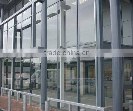 Hwarrior Aluminum Alloy Profile Float Glass Excellent Curtain Wall