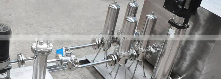 High efficient Stainless steel cartridge water filter for water purification systems