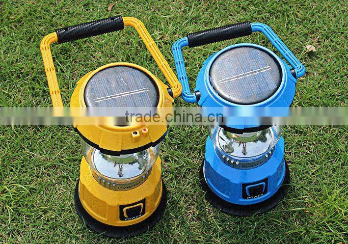 Outdoor tent lamp USB rechargeable LED solar camping light camping lantern