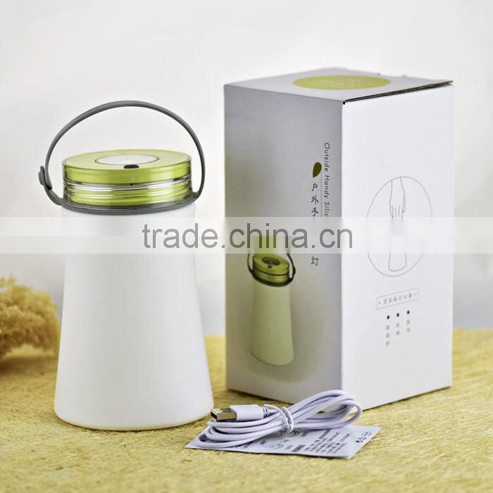 2016 alibaba hot sale outside USB handy silicon storage LED lamp for hunting equipment outdoor