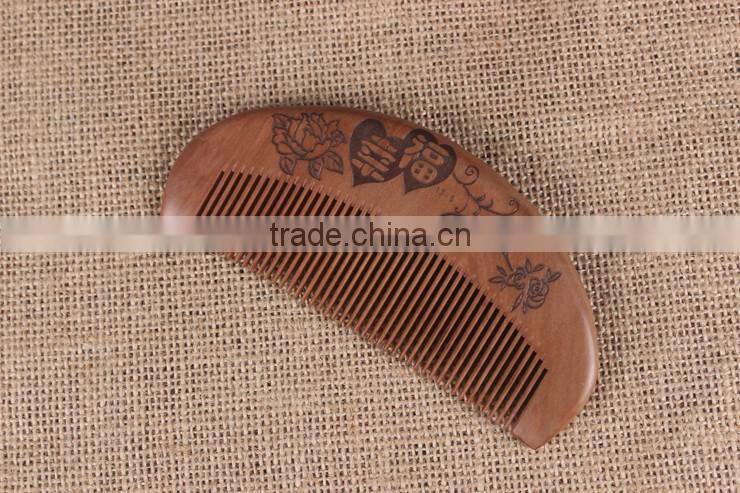 supply custom smart wooden comb