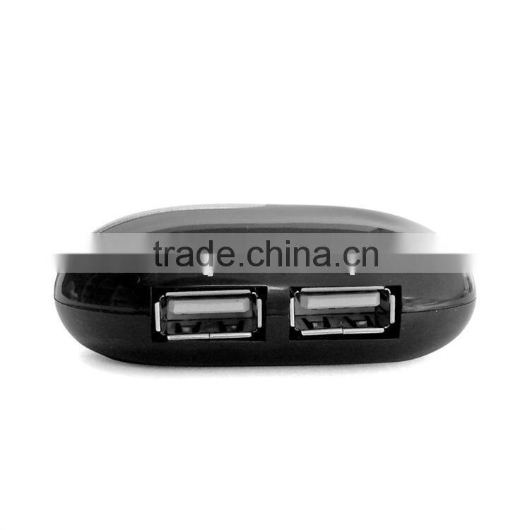 Promotional gift computer 4 port usb hub with hidden cable