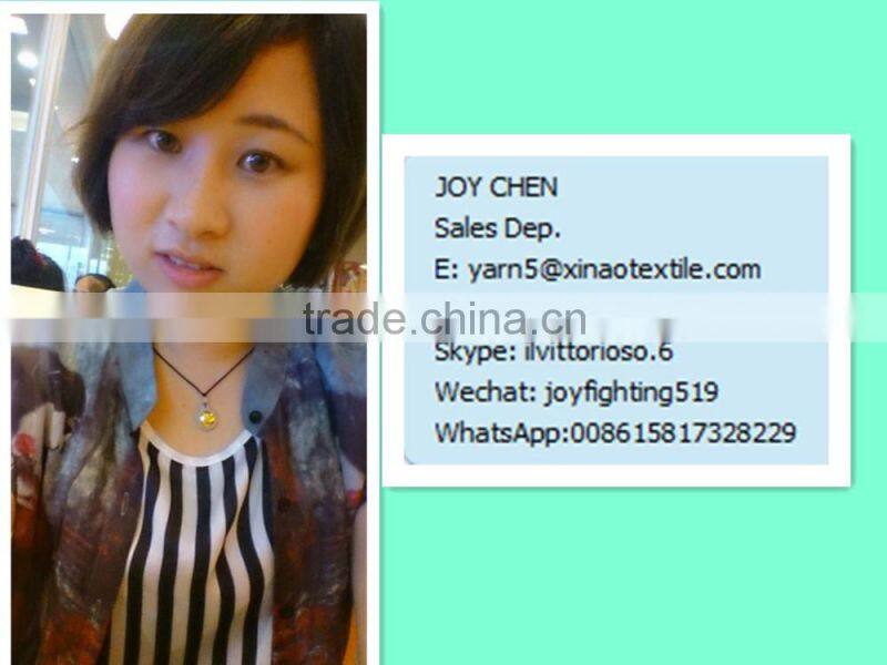 black color polyester yarn