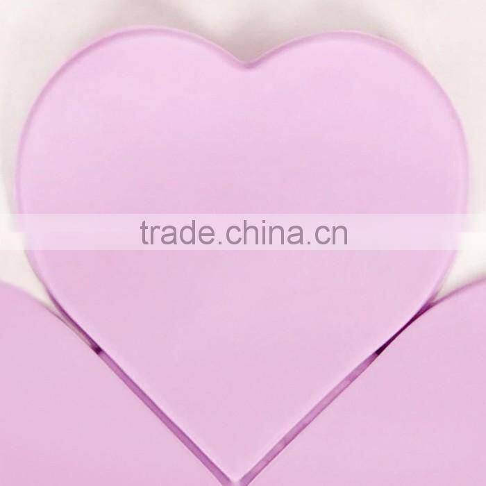 Cheap 3D Lucky Flower Petal Shape Cup Coaster Tea Coffee Cup Mat