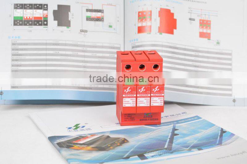 Uc 1000V Photovoltaic DC Solar Energy Power Surge Protector