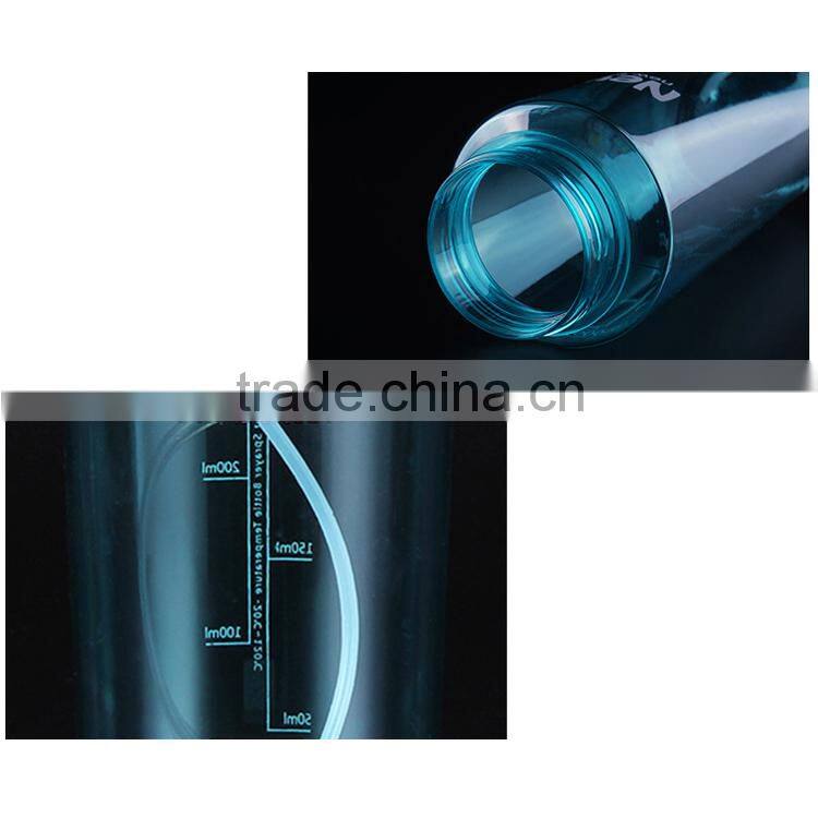 400ML Fashion Design BPA free Plastic Water Bottle with Spray