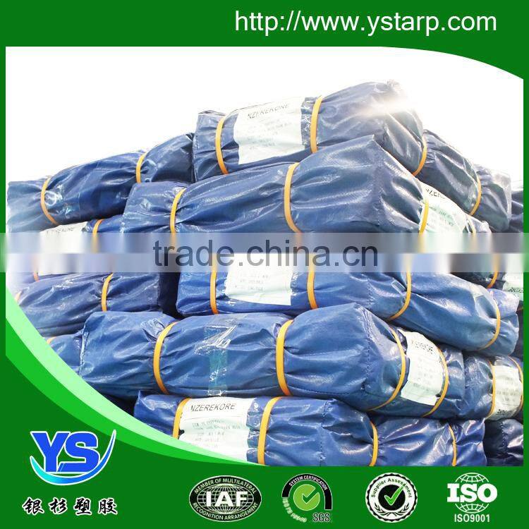 Blue Tarpaulin tear resistant Silpaulin