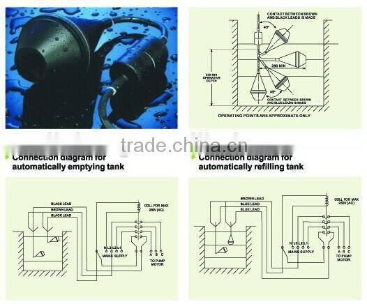 Easy installation Low Price for Water level Switch Made in China