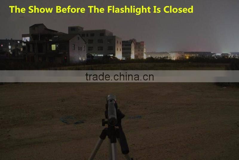 Colorful Box-2016 New Solar Aluminium Alloy Flexiable LED Flashlight Electronic Waterproof Torch