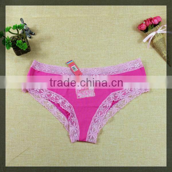 Cotton Plus Size Ladies Printed Flower Panties Sexy Printing Underwear