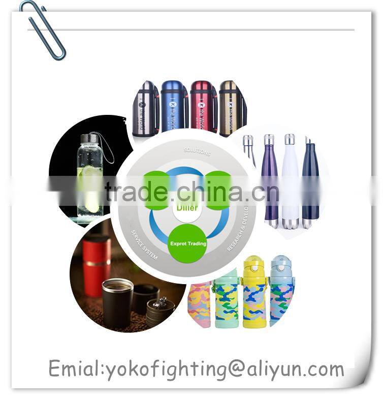 Eco BPA thermo Portable coffee maker with double wall stainless steel tumbler