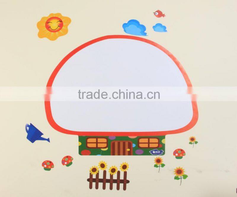 DIY Cartoon Graffiti Wall Mushroom type Baby Safety Essential wall sticker