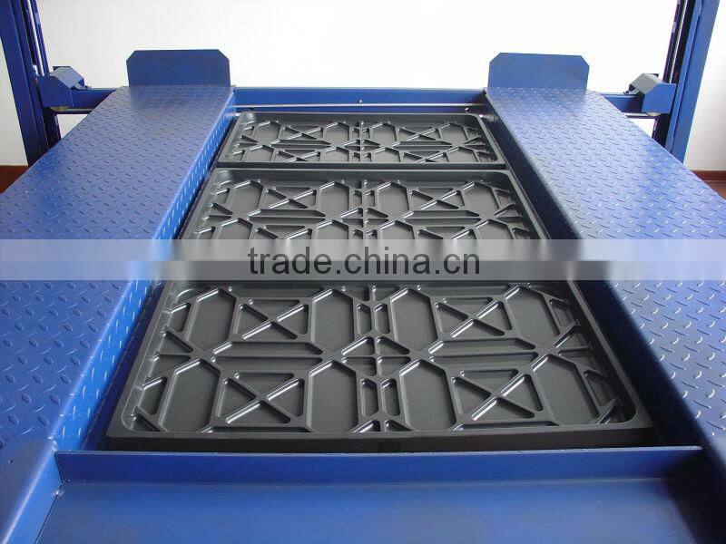 Removable hydraulic car lifts for home garages