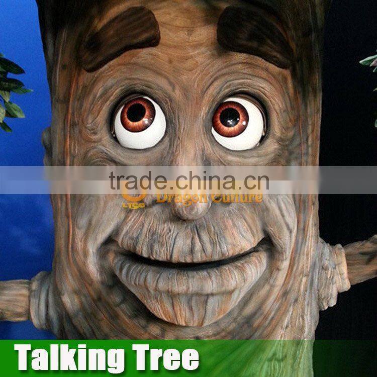 Scenery Decoration Talking Tree Life Size Talking Tree