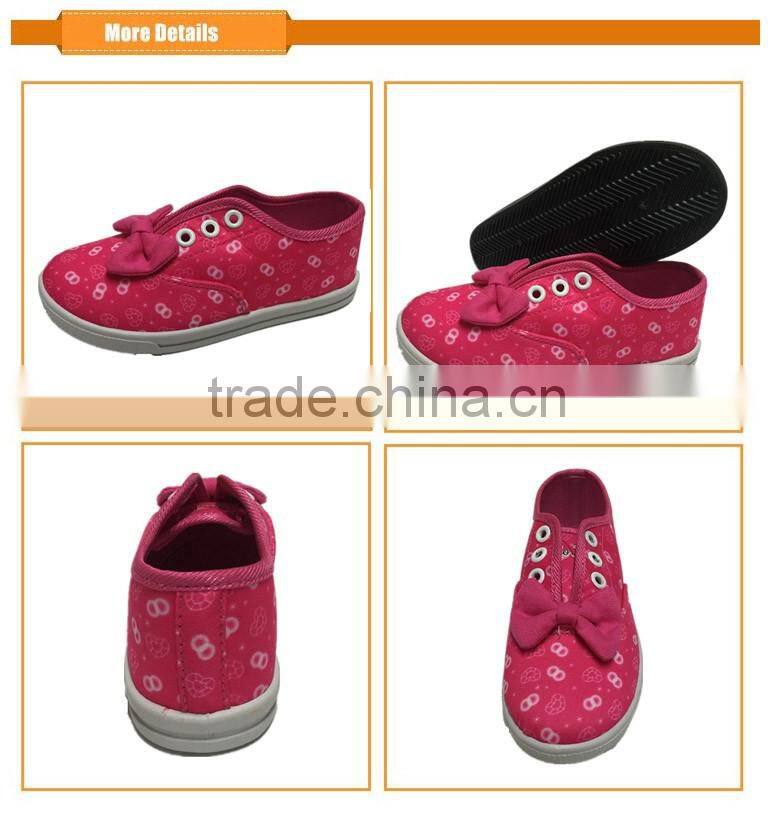 child canvas factory oem kid casual shoes