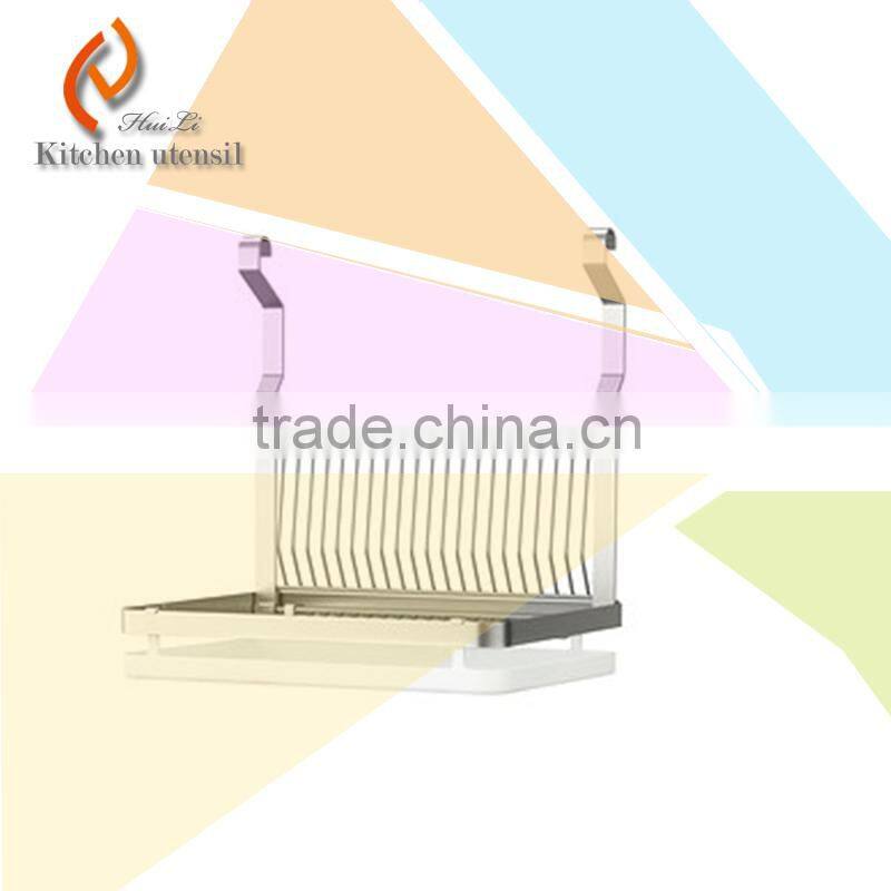 Factory professional stainless steel kitchen mounting dish rack for restaurant hotel in commercial industrial cookware knife