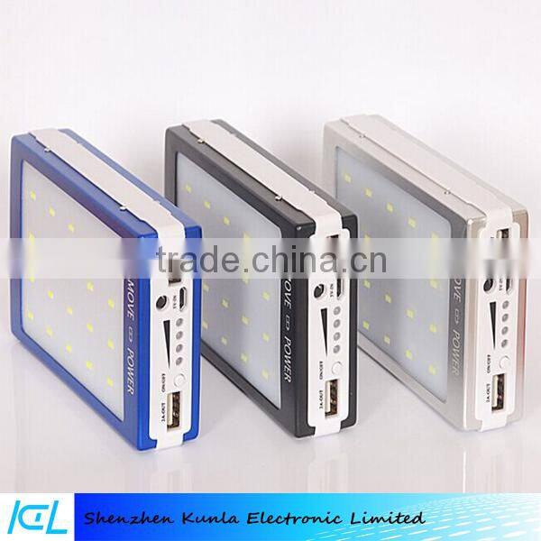 Wholesale New Arrival 20Led Solar Power Bank +50000 Mah Solar Power Bank